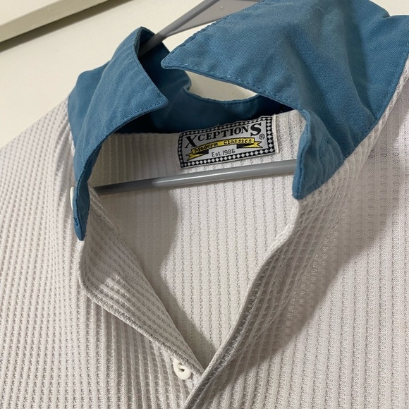 XCeptions Modern Classics Men’s 3XL Long Sleeve Vintage Polo - Picture 3 of 5